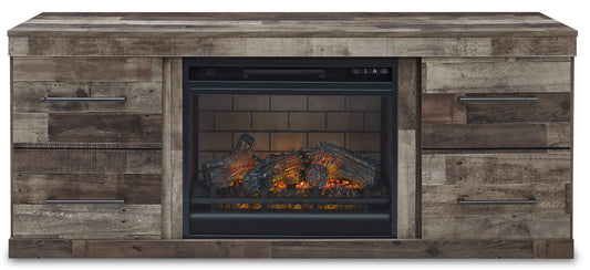 Derekson TV Stand with Electric Fireplace