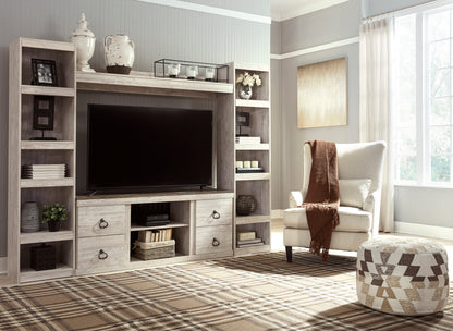 Ashley Willowton Entertainment Center with 60" TV Stand