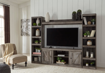 Ashley Wynnlow 4-Piece Entertainment Center with 60" TV Stand