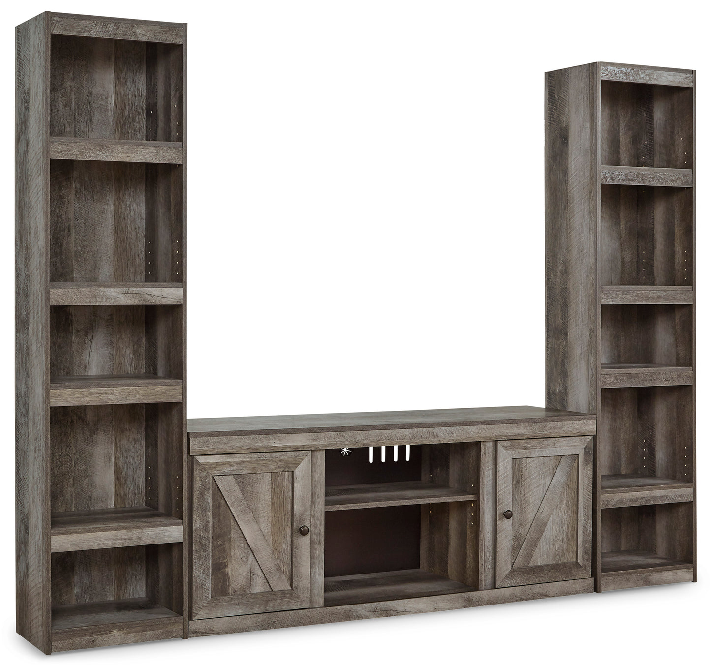 Ashley Wynnlow 3-Piece Entertainment Center with 60" TV Stand