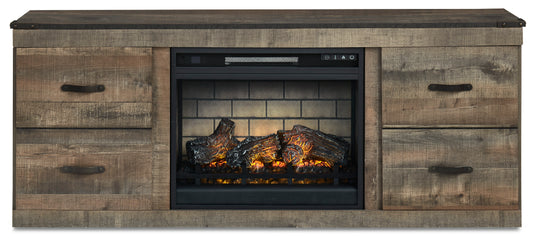 Trinell TV Stand with Electric Fireplace