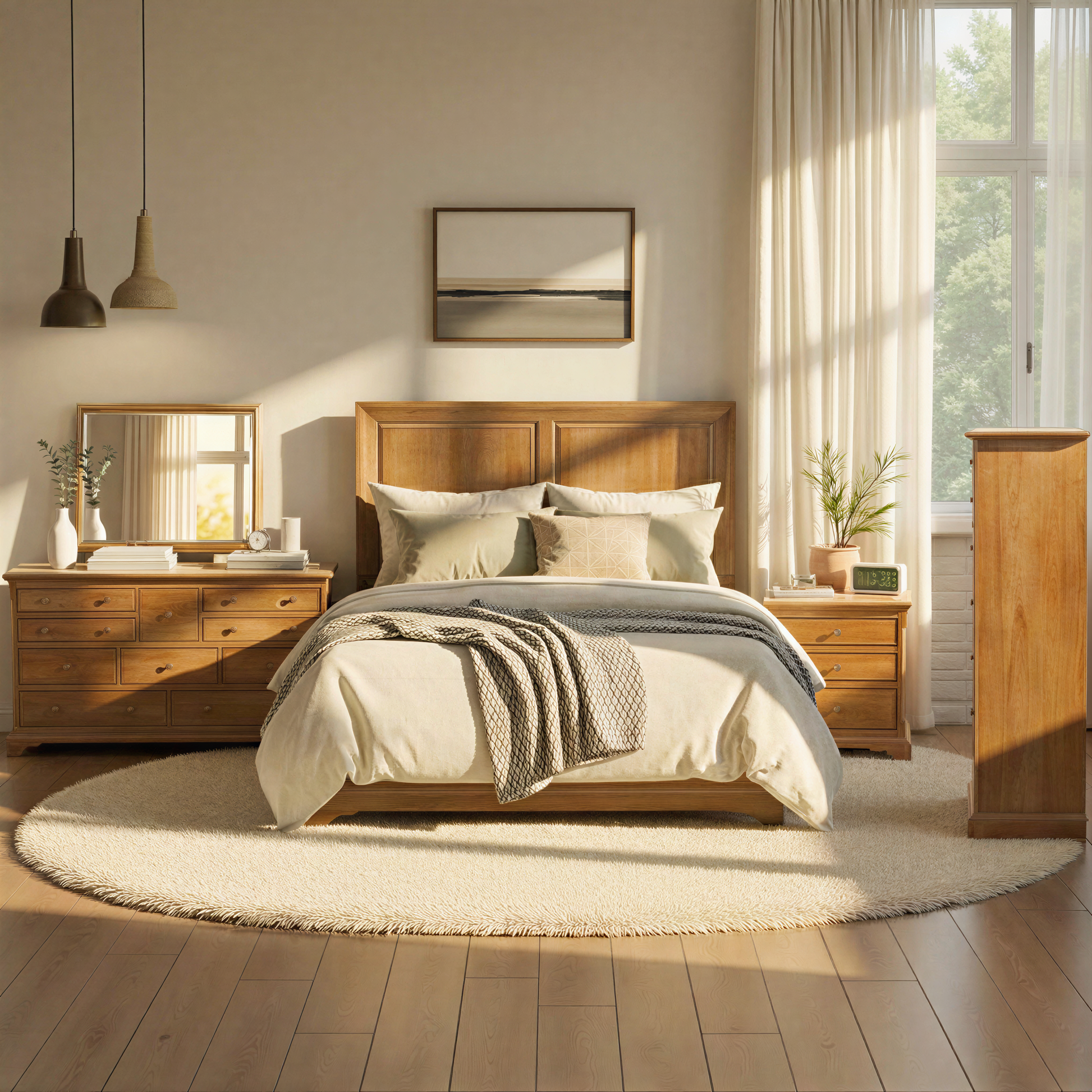 Georgetown Panel Bed