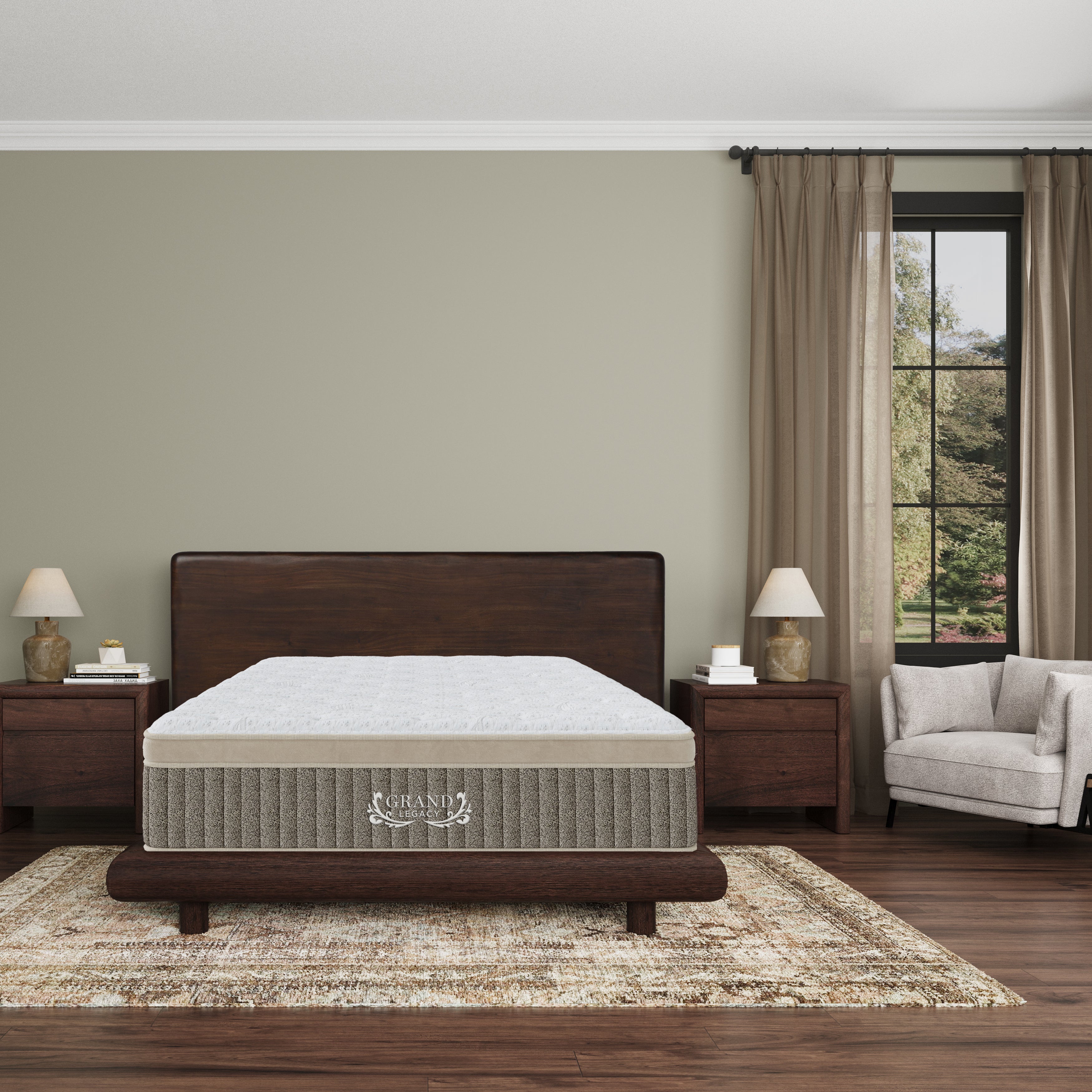 邦楽 GOATBED Lessthan all in one two Grand Legacy Perfect Posture Plush Mattress – Levin Furniture