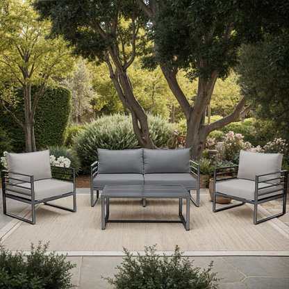 Holden 4-Piece Outdoor Chat Set