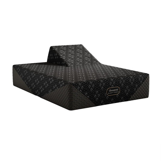 Beautyrest Black Series 3 XCS Plush Mattress and X7 Adjustable Base with Independent Sleep Technology Split Head Queen