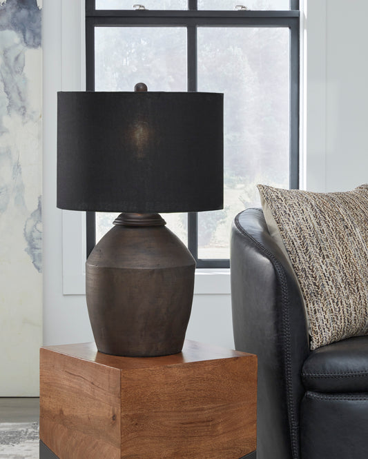 Ashley Naareman Terracotta Table Lamp - alternate view
