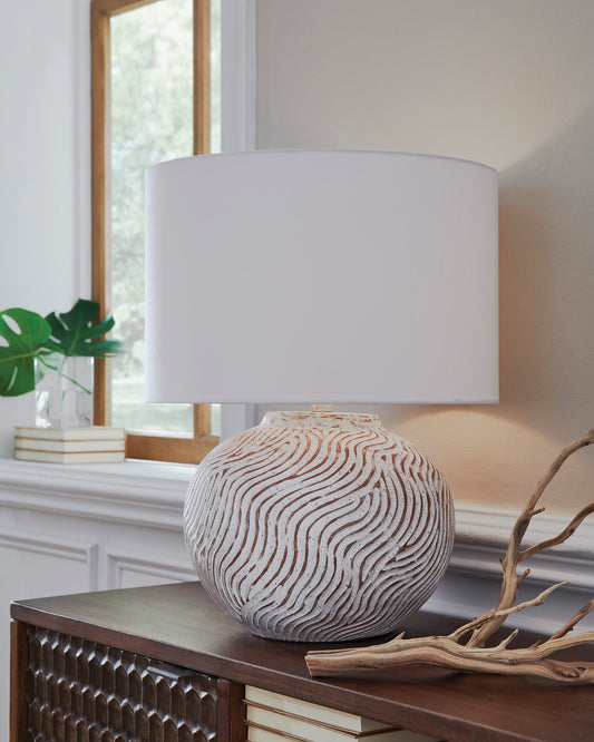 Ashley Vien Terracotta Table Lamp - alternate view