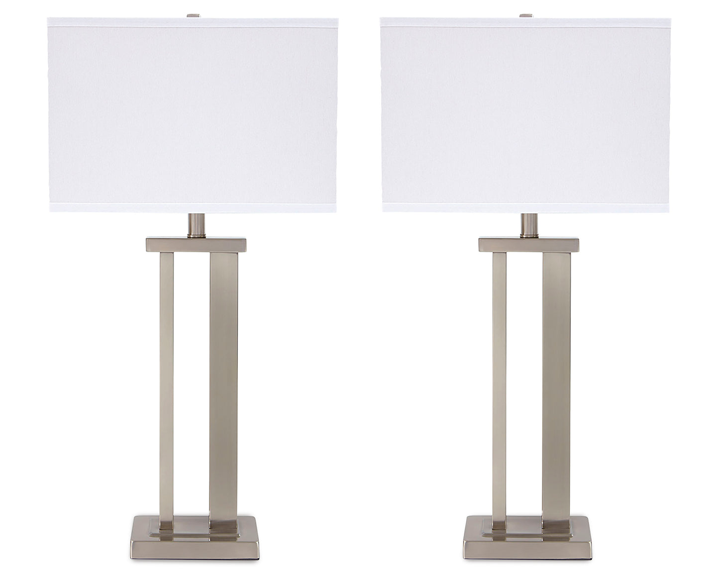 Ashley Aniela Table Lamp (Set of 2) Silver