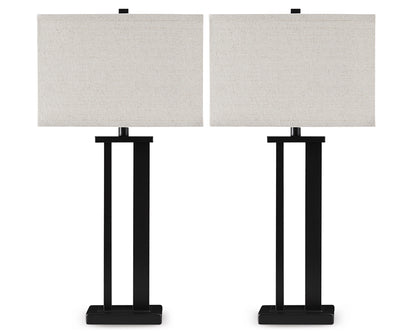 Ashley Aniela Table Lamp (Set of 2) Black