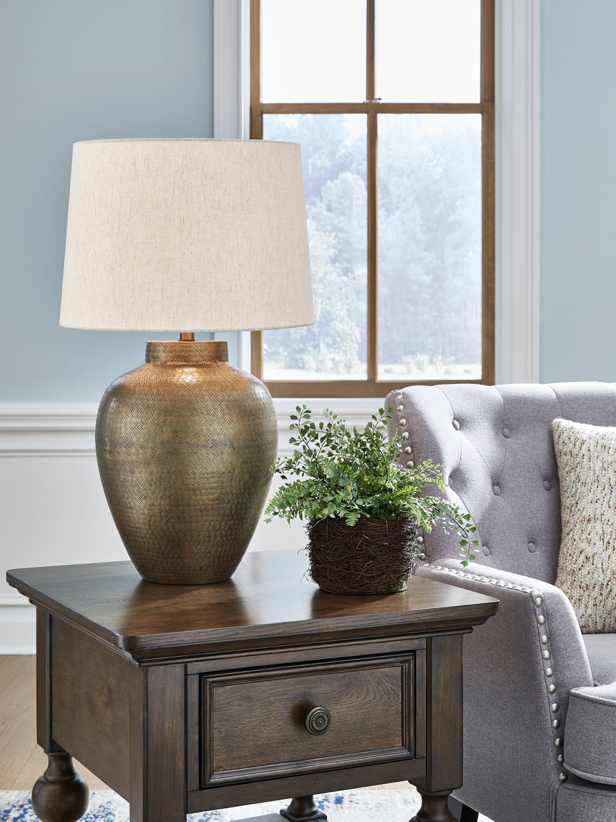 Ashley Madney Metal Table Lamp