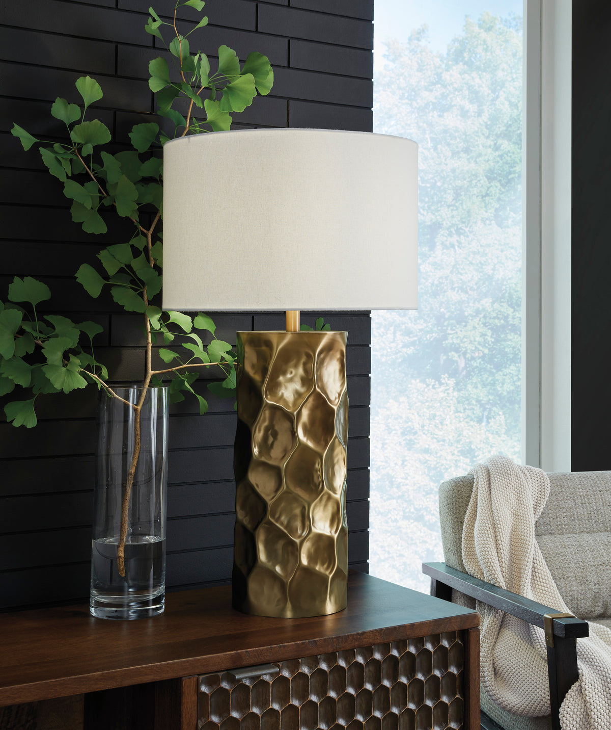Ashley Marshawn Metal Table Lamp