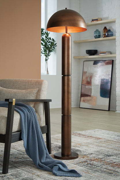 Ashley Wendfield Metal Floor Lamp