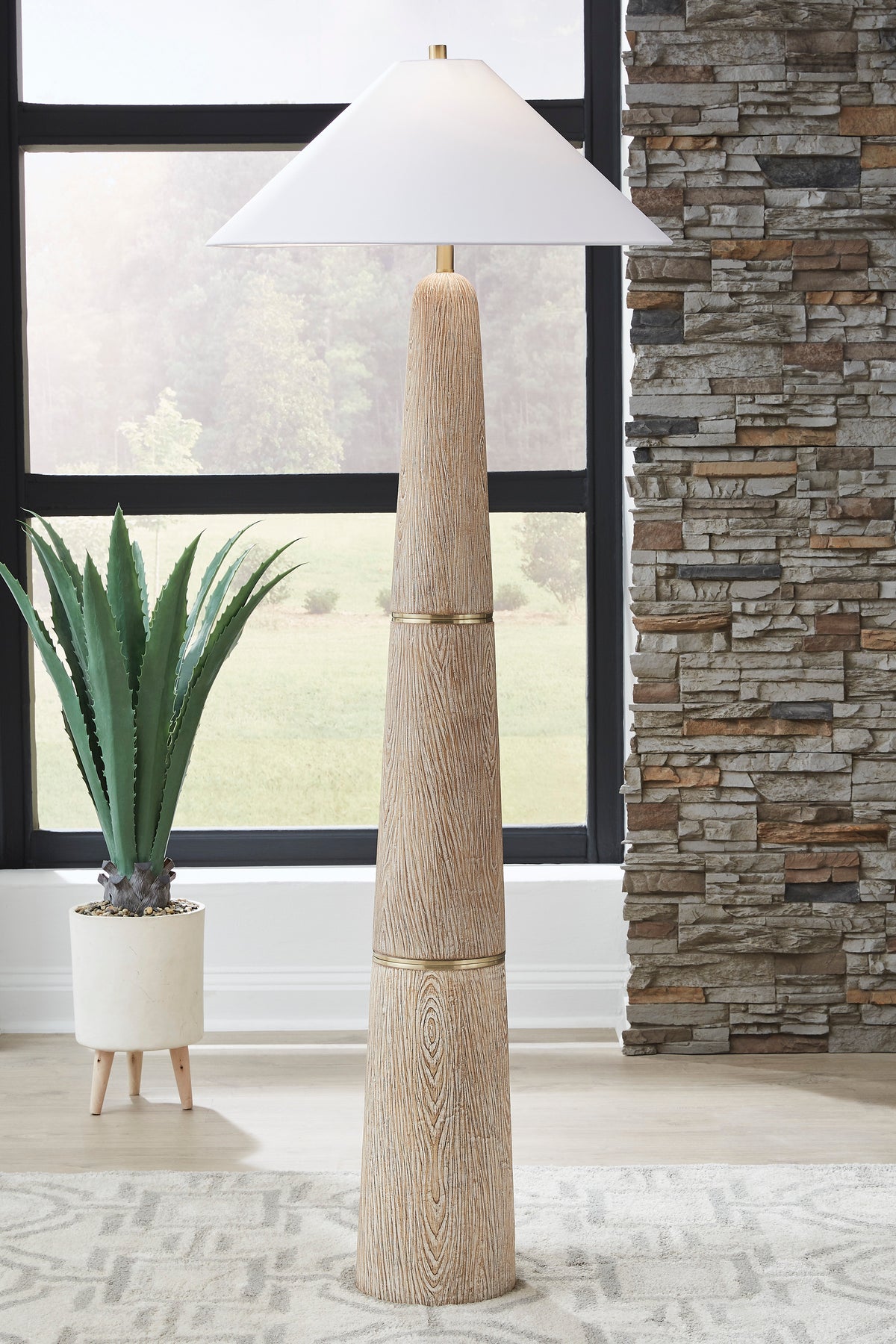 Ashely Gasparleigh Poly Floor Lamp
