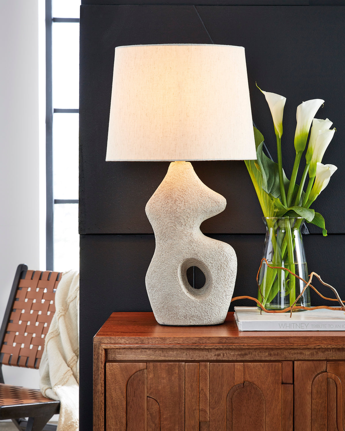 Ashley Chadrich Paper Table Lamps (Set of 2)