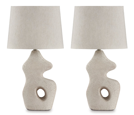 Ashley Chadrich Paper Table Lamps (Set of 2)