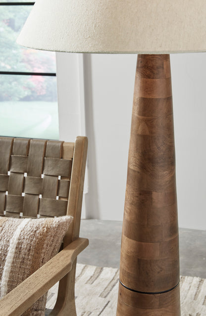 Ashley Danset Wood Floor Lamp