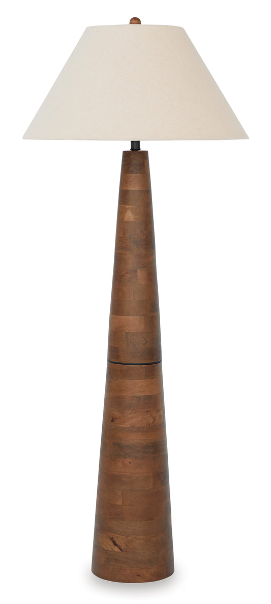 Ashley Danset Wood Floor Lamp