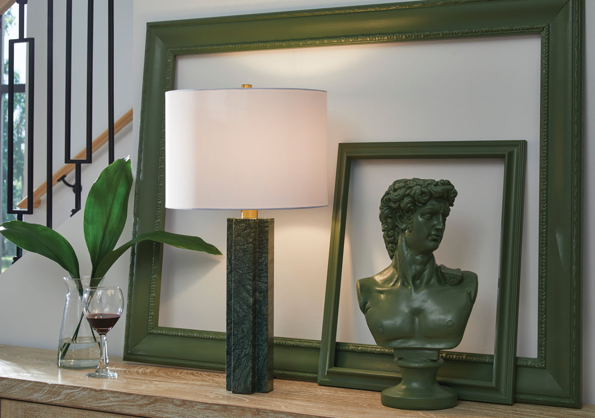 Ashley Keegan Marble Table Lamp