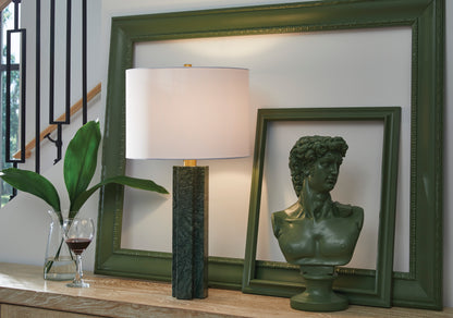 Ashley Keegan Marble Table Lamp