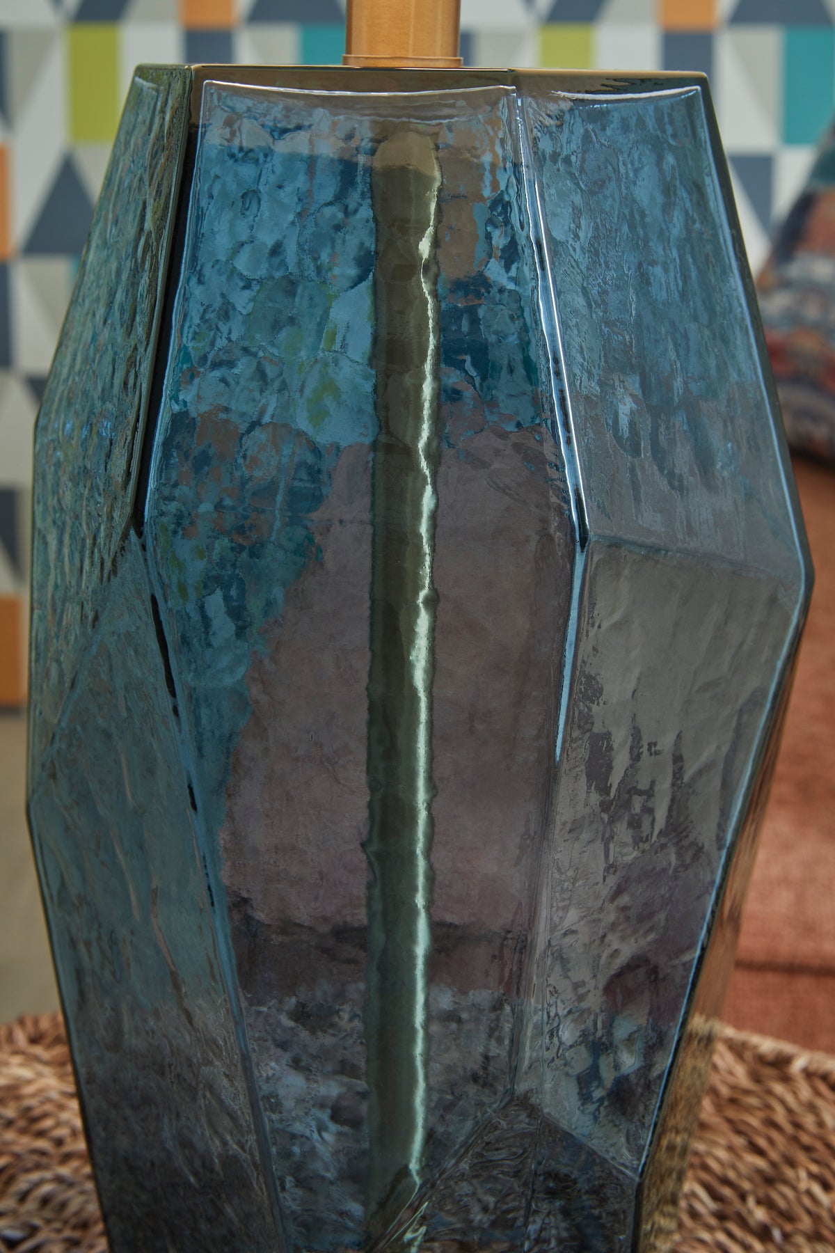 Ashley Tallow Glass Table Lamp