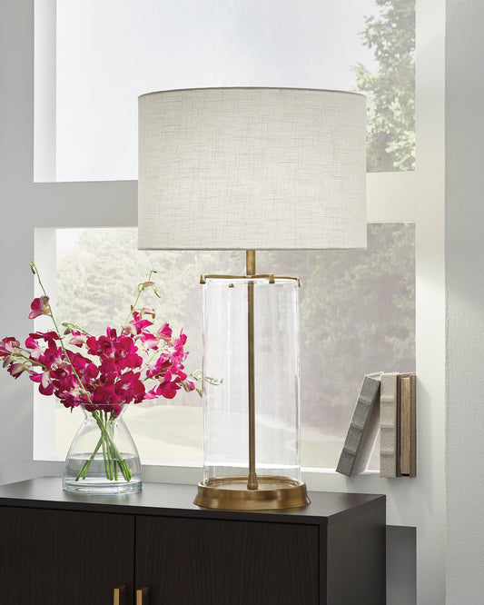 Ashley Gizeh Glass Table Lamp - alternate view