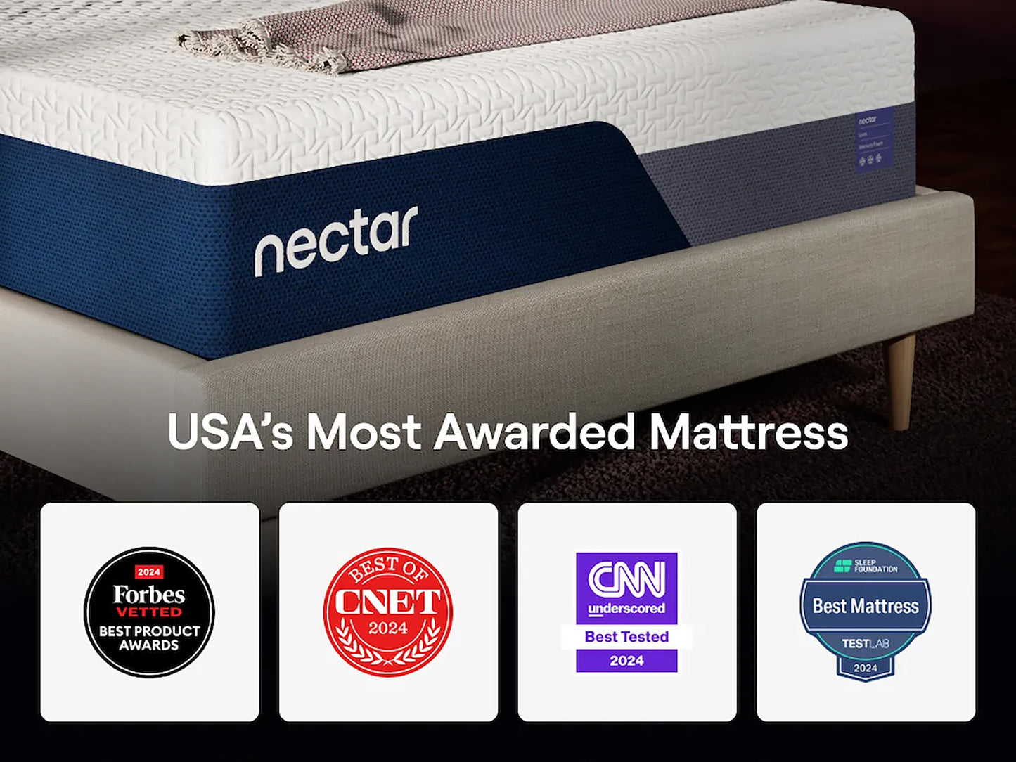 Nectar Luxe Memory Foam 5.1 Mattress
