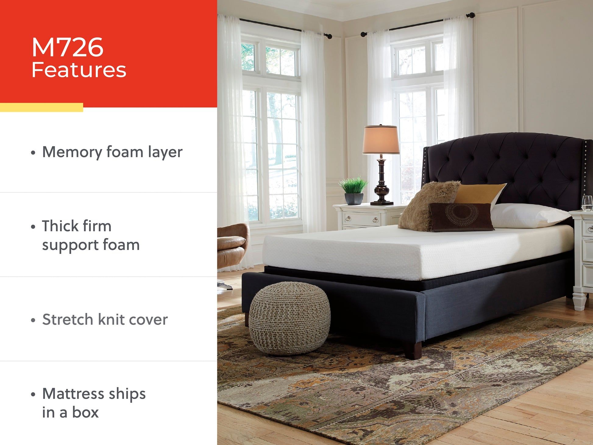 Chime 8" Memory Foam Mattress