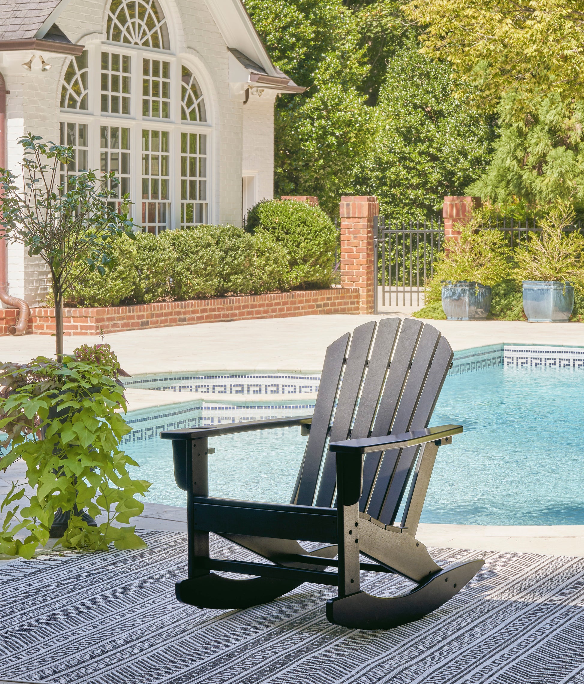 Ashley Sundown Treasure Outdoor Patio Rocking Chair