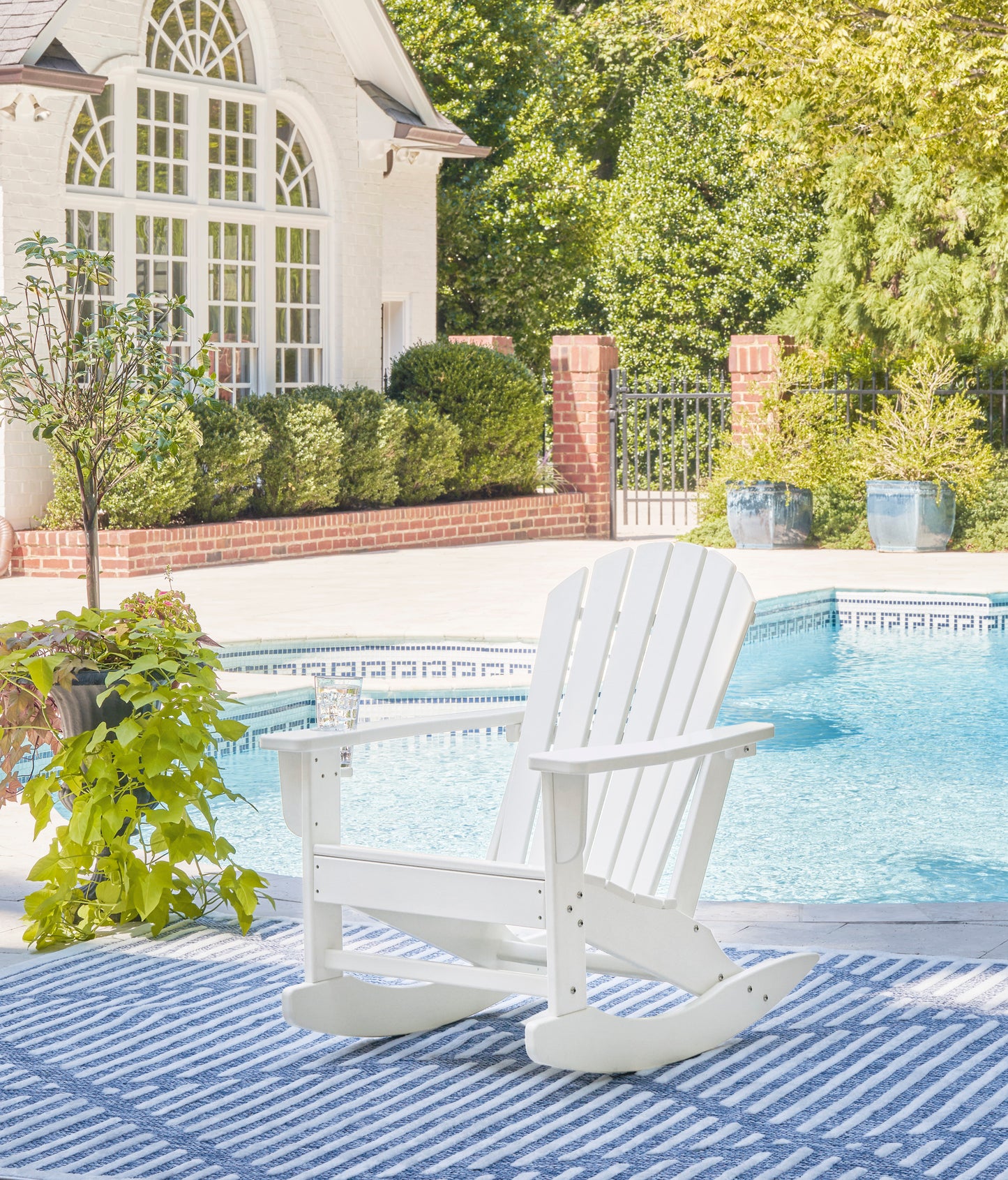 Ashley Sundown Treasure Outdoor Patio Rocking Chair
