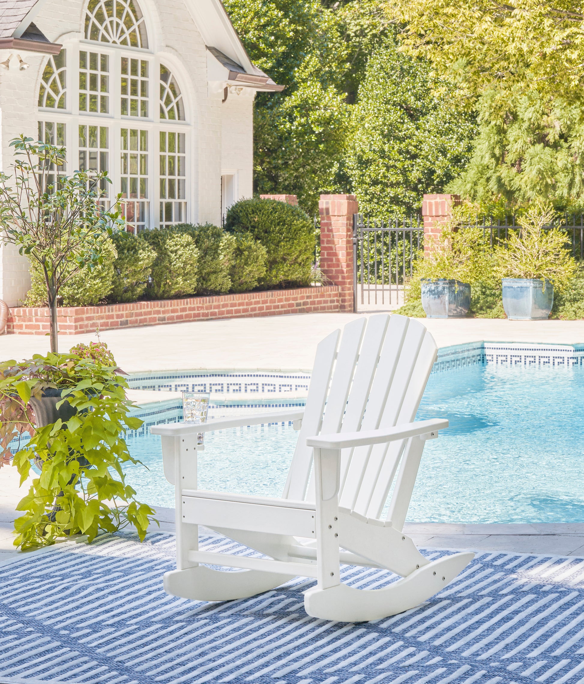 Ashley Sundown Treasure Outdoor Patio Rocking Chair