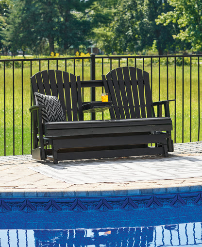 Hyland Wave Outdoor Glider Loveseat