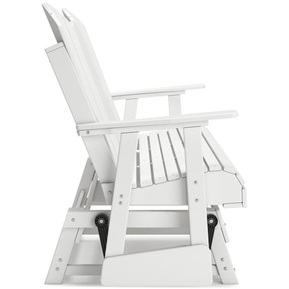Hyland Wave Outdoor Glider Loveseat