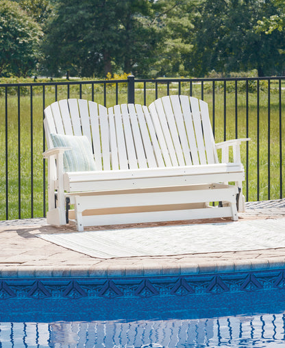Hyland Wave Outdoor Glider Loveseat
