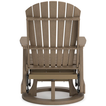 Ashley Hyland Wave Outdoor Patio Swivel Glider Chair