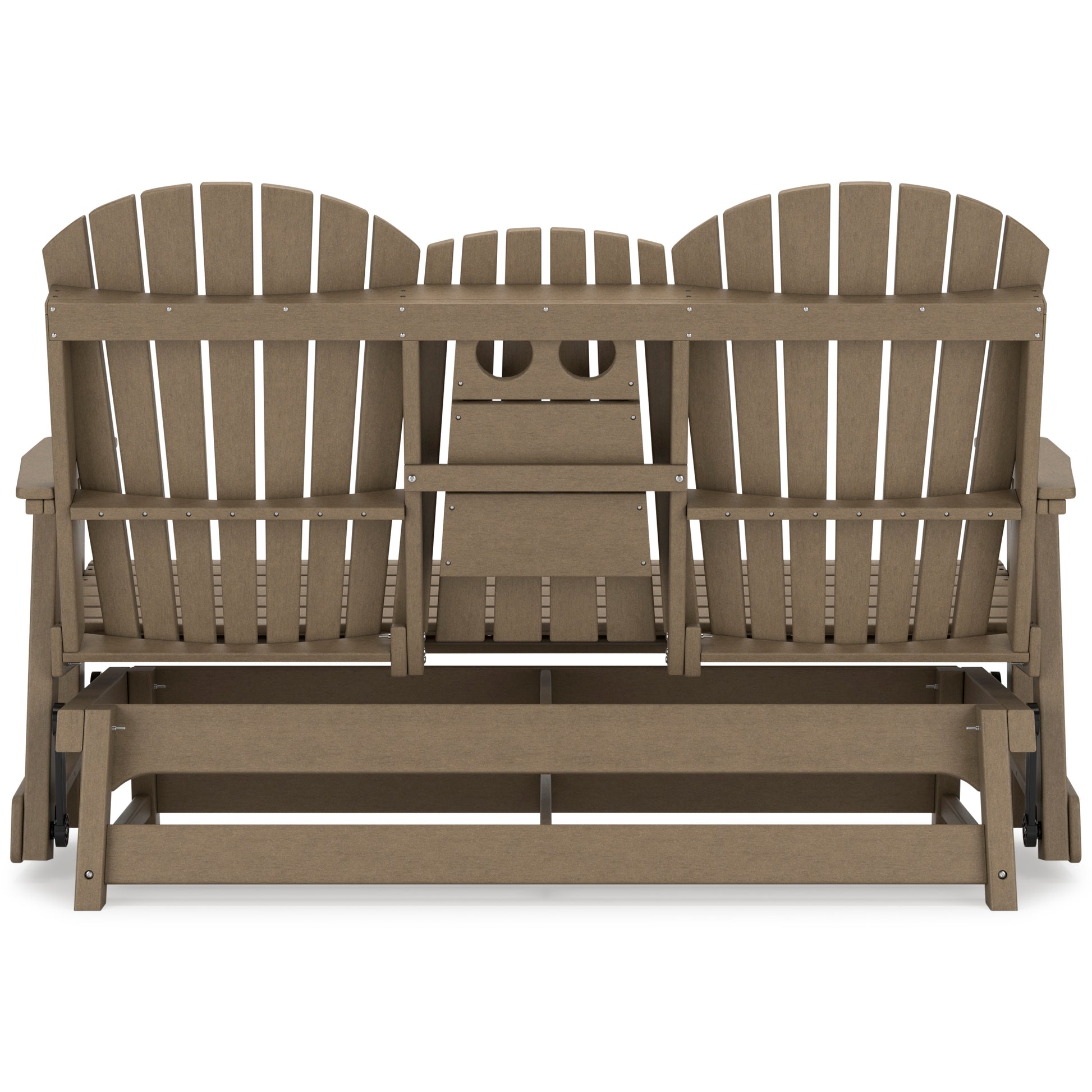 Hyland Wave Outdoor Glider Loveseat