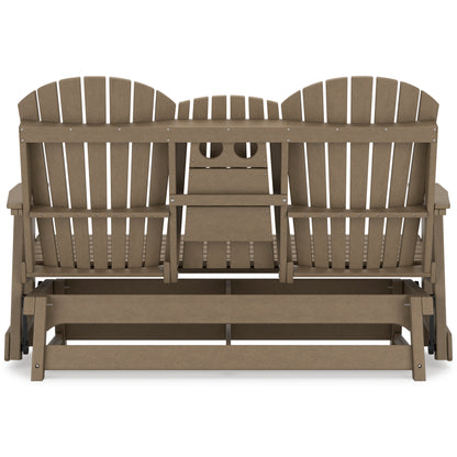 Hyland Wave Outdoor Glider Loveseat