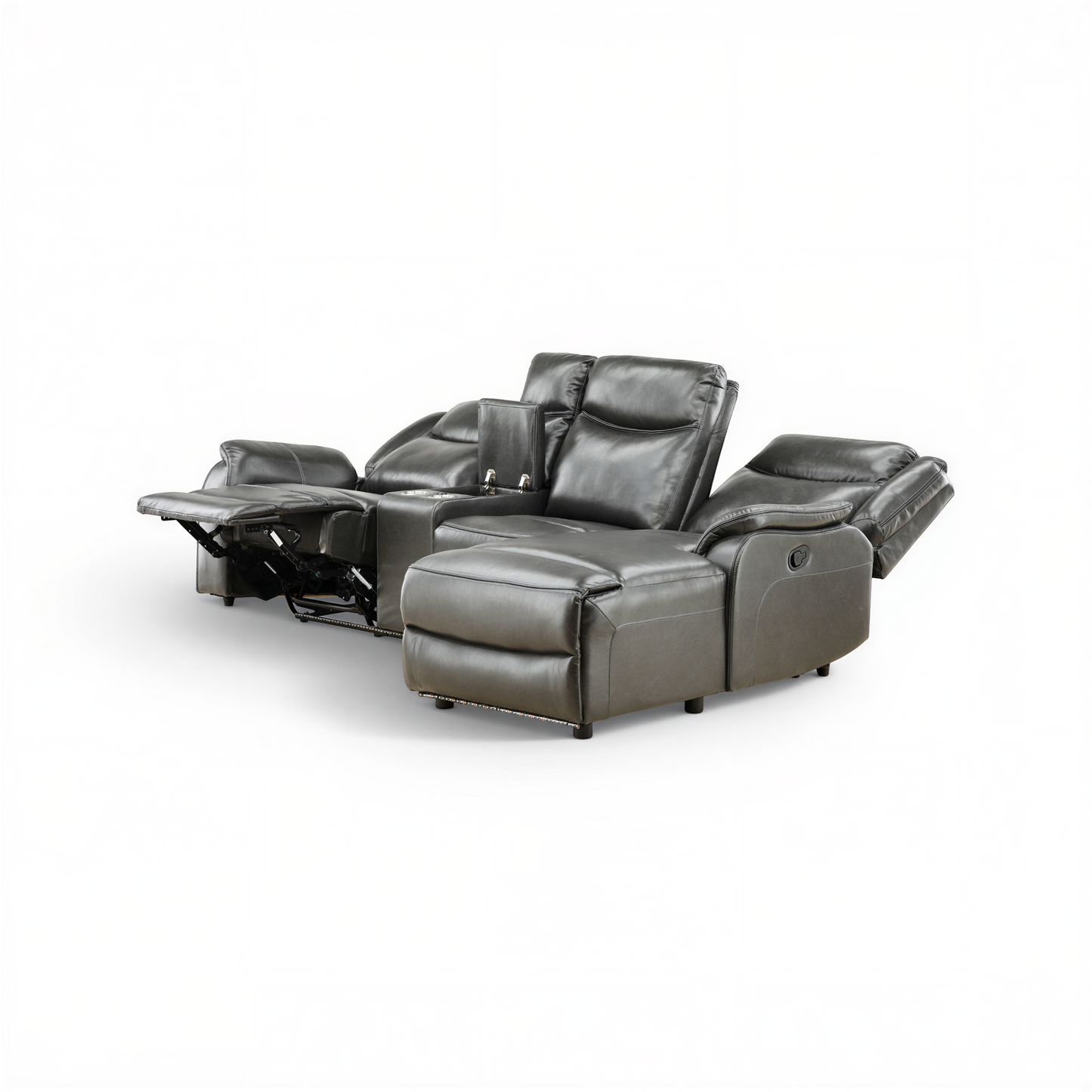Renzo 2-Piece Reclining Sectional