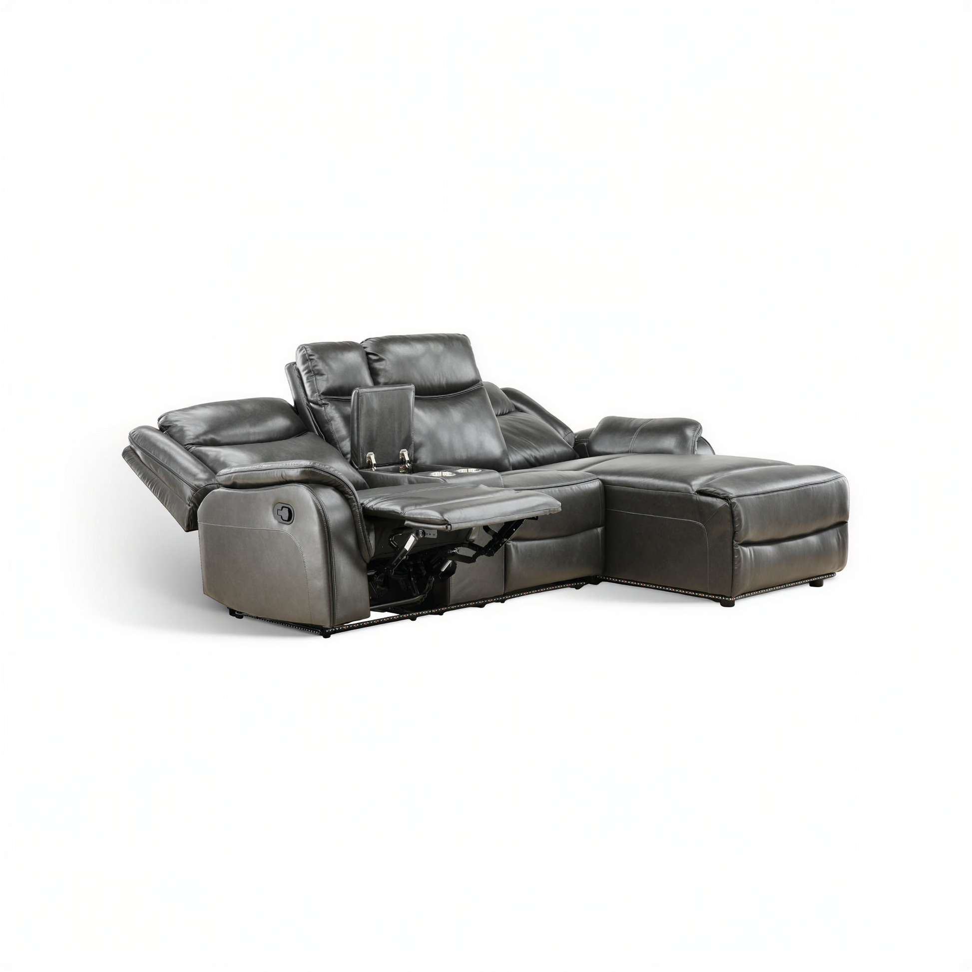 Renzo 2-Piece Reclining Sectional
