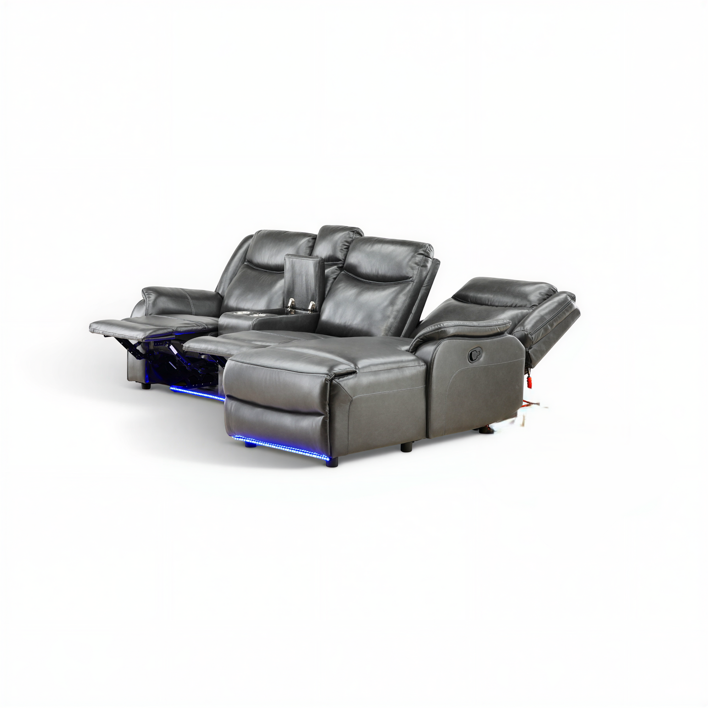 Renzo 2-Piece Reclining Sectional