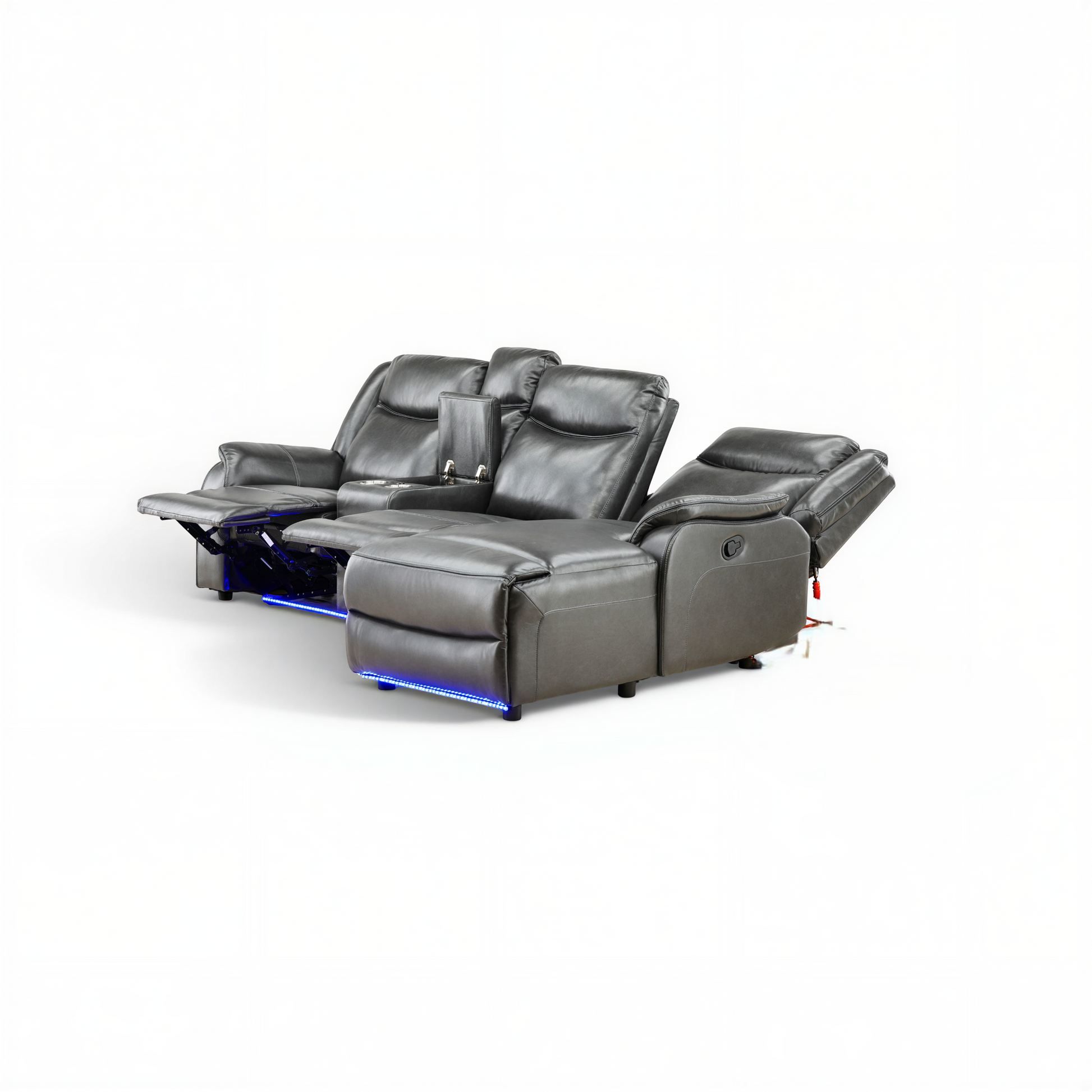 Renzo 2-Piece Reclining Sectional