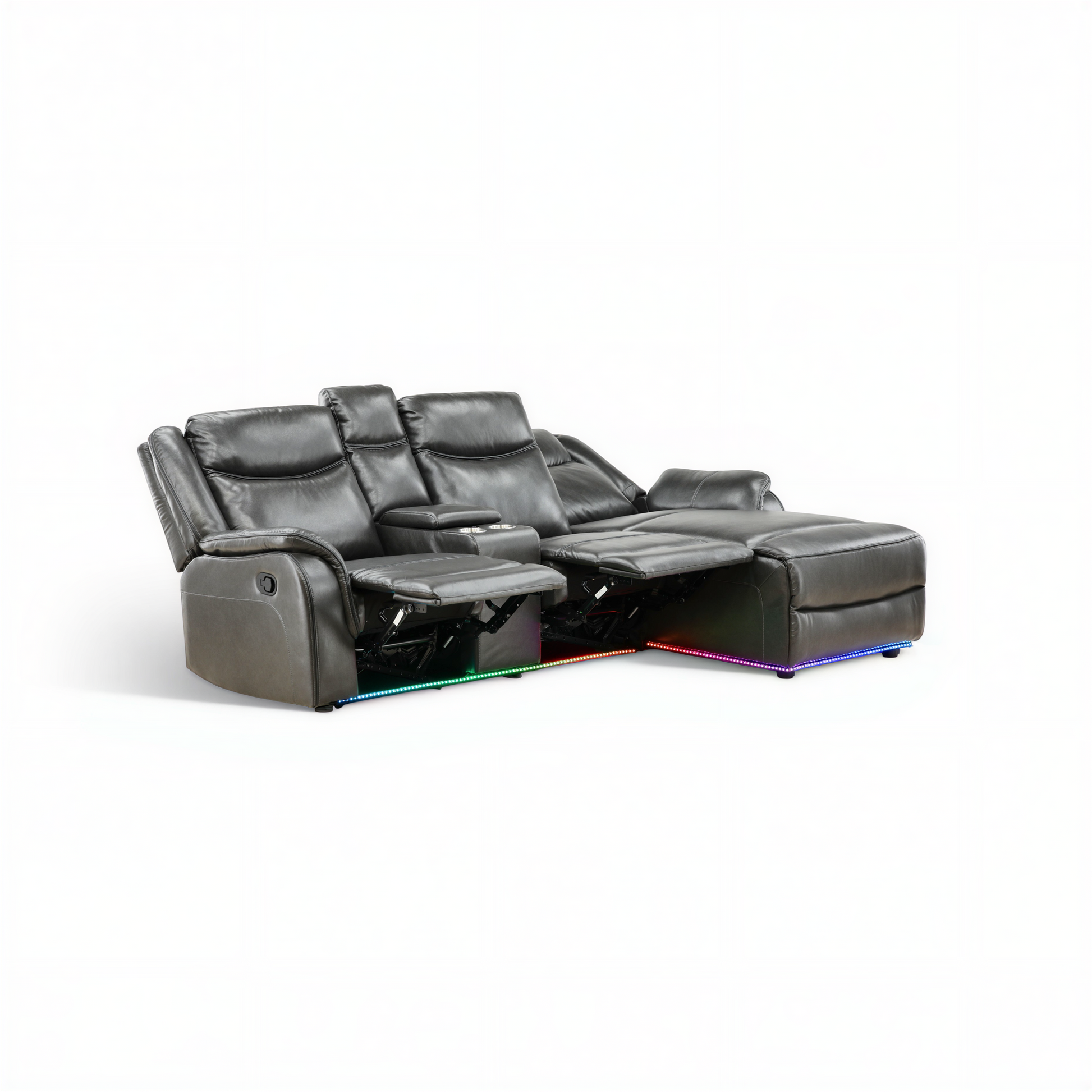 Renzo 2-Piece Reclining Sectional