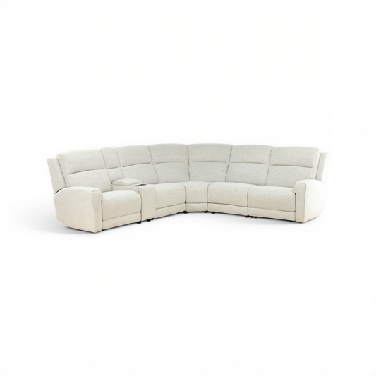 Flexsteel Draven 6-Piece Power Reclining Sectional