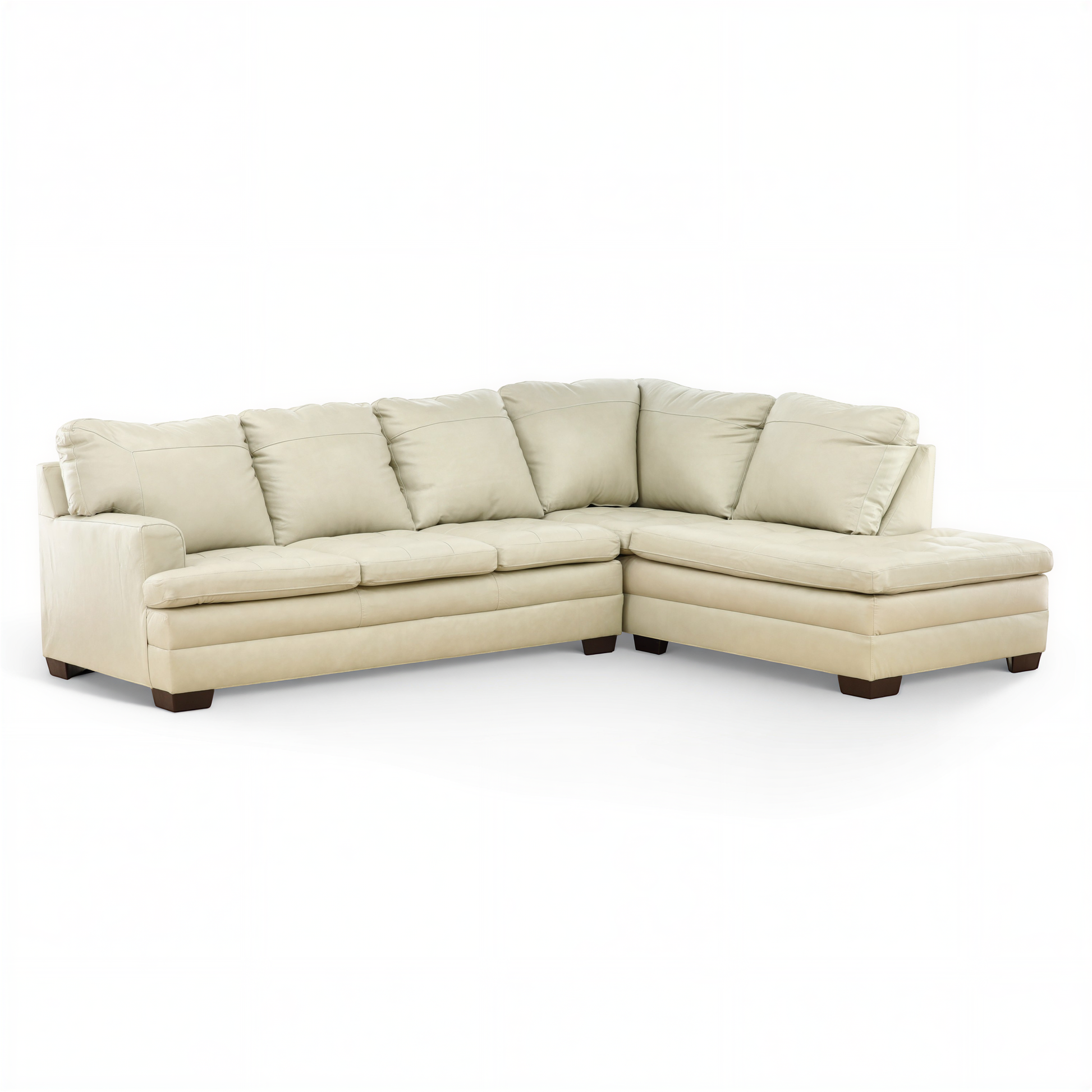 Callahan 2-Piece Leather Sectional