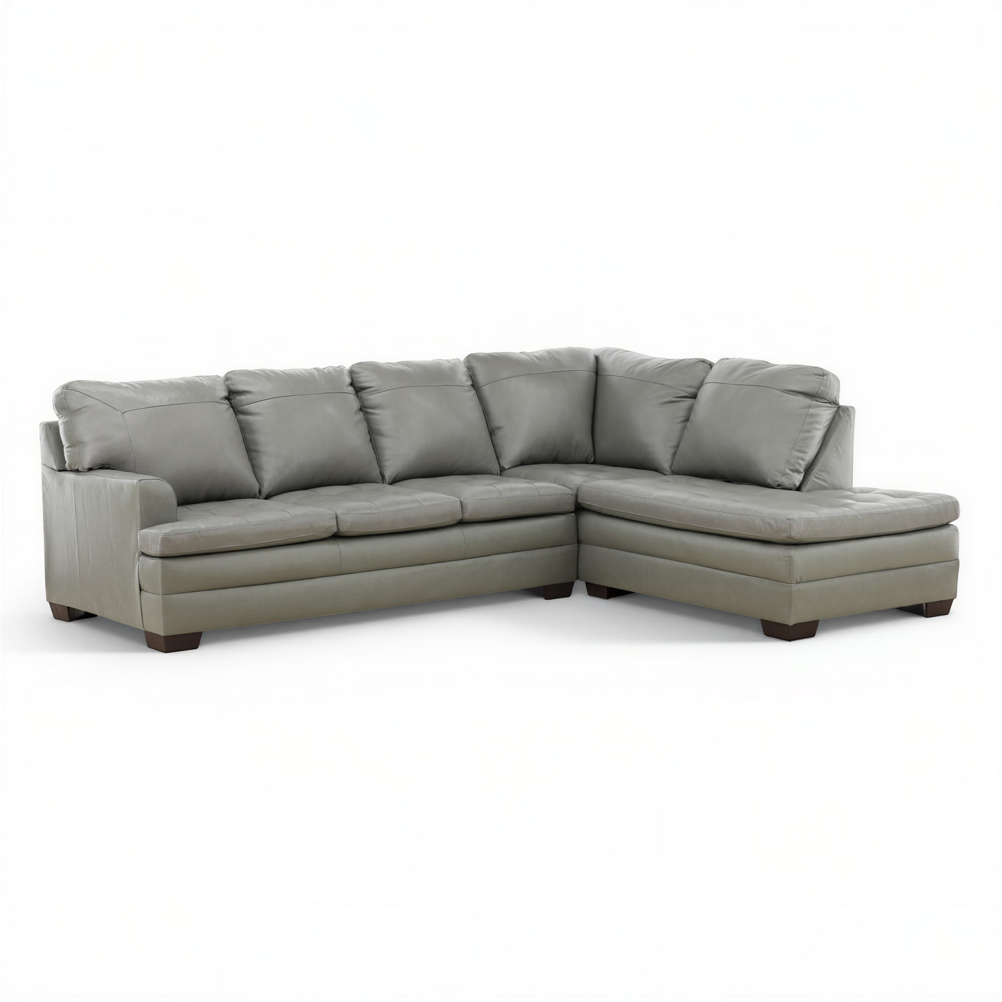 Callahan 2-Piece Leather Sectional