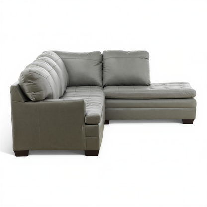 Callahan 2-Piece Leather Sectional