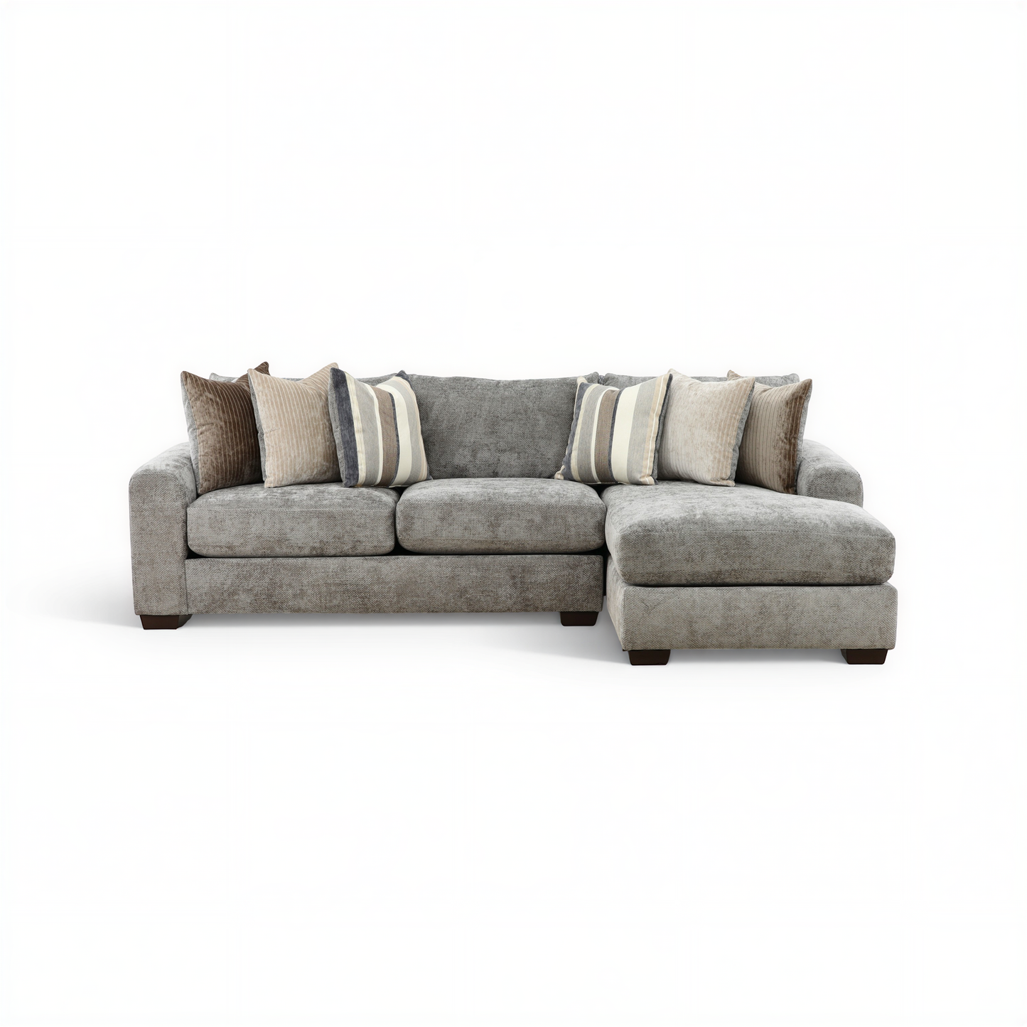 Jacqueline 2-Piece Sectional Chaise Right-Facing