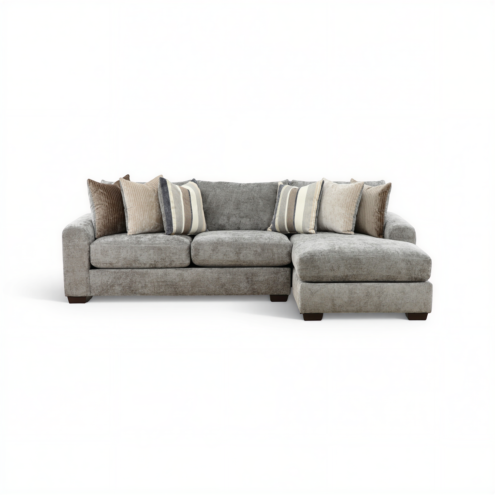 Jacqueline 2-Piece Sectional Chaise Right-Facing