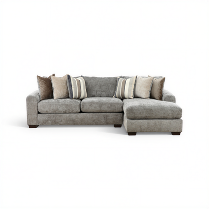 Jacqueline 2-Piece Sectional Chaise Right-Facing