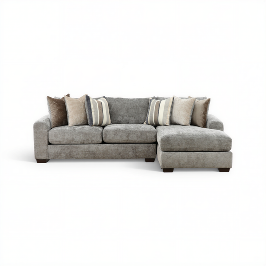 Jacqueline 2-Piece Sectional Chaise Right-Facing