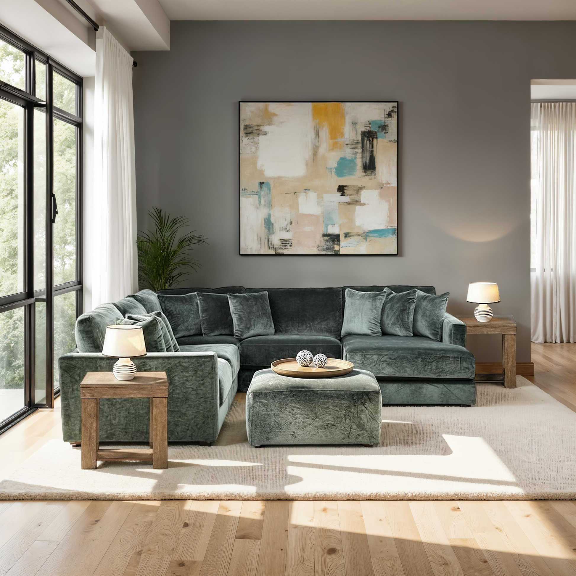 Evianna Cocktail Ottoman